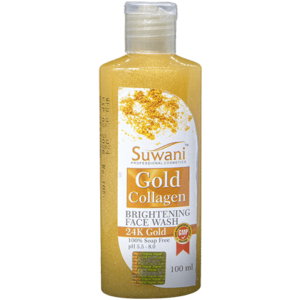 Suwani Gold Collagen Brightening Face Wash for All Skin Types 100ml