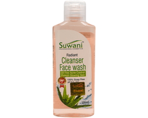 Suwani Radiant Cleanser Face Wash - for All Skin Types 100 ml