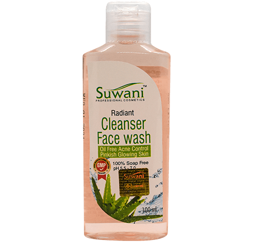Suwani Radiant Cleanser Face Wash - for All Skin Types 100 ml