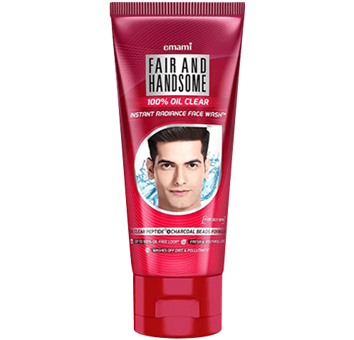 Fair & Handsome 100% Oil Clear Instant Radiance Face Wash 50g