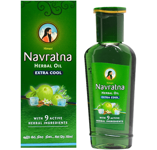 Navaratna Herbal Oil – Extra Cool 100ml